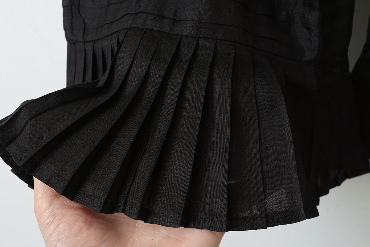 BUNON Khadi Silk Hem Tuck Pants