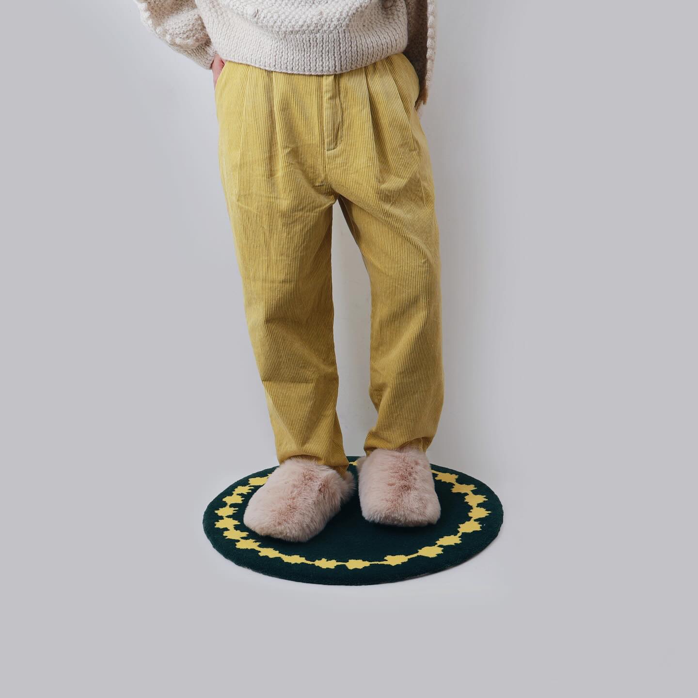 homspun ホームスパン コーデュロイ タックPT