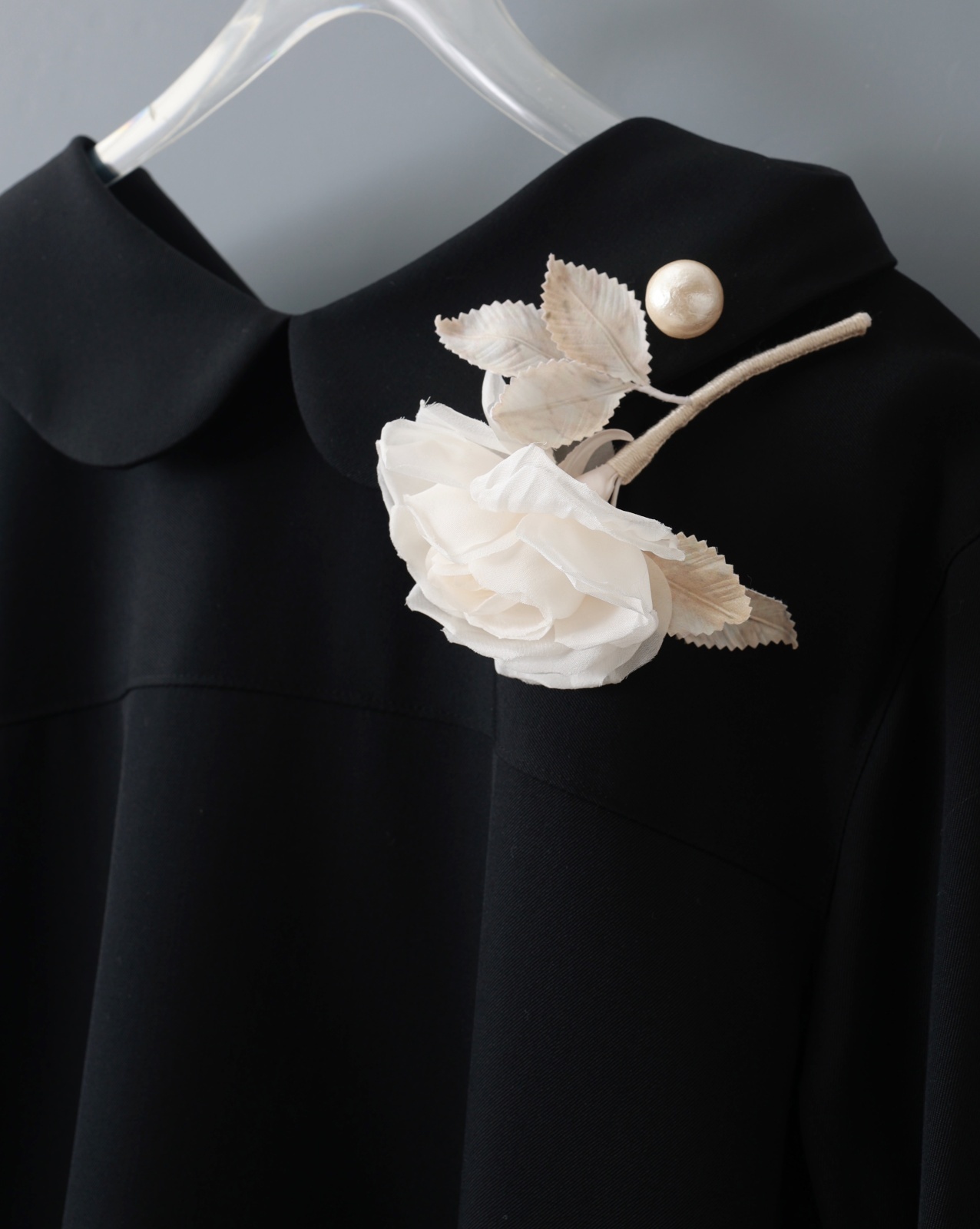 tao ウールギャバワンピース