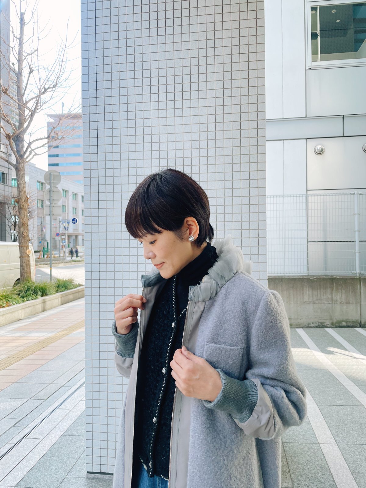 leur logette ルールロジェット 別注!! zip up coat