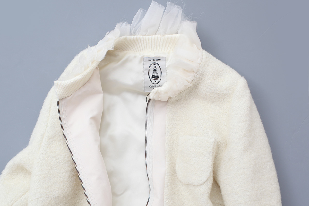 leur logette ラビットファーコート 楽天市場】leur logette（コート