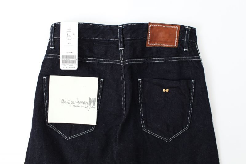 mina perhonen always ストレートデニム