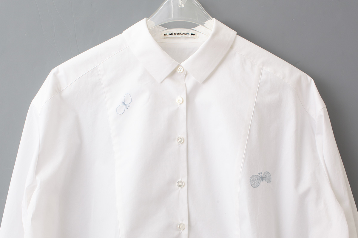 mina perhonen ミナぺルホネン choucho ブラウス