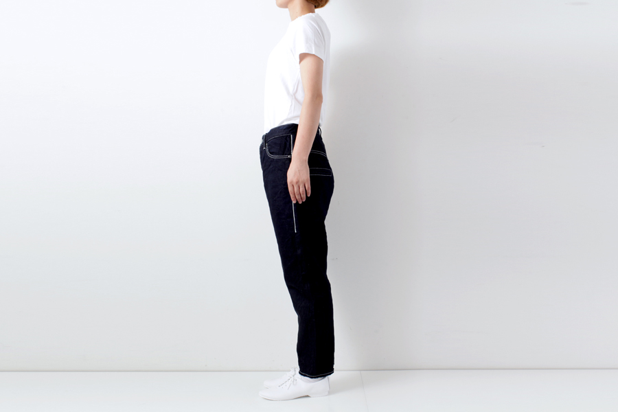 mina perhonen always テーパードデニム