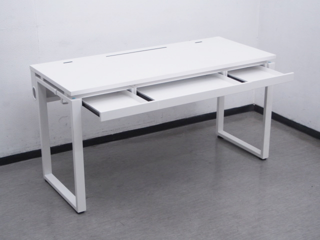 平デスク Ceha プレノデスクシステム 引出し付[通販カタログ掲載品