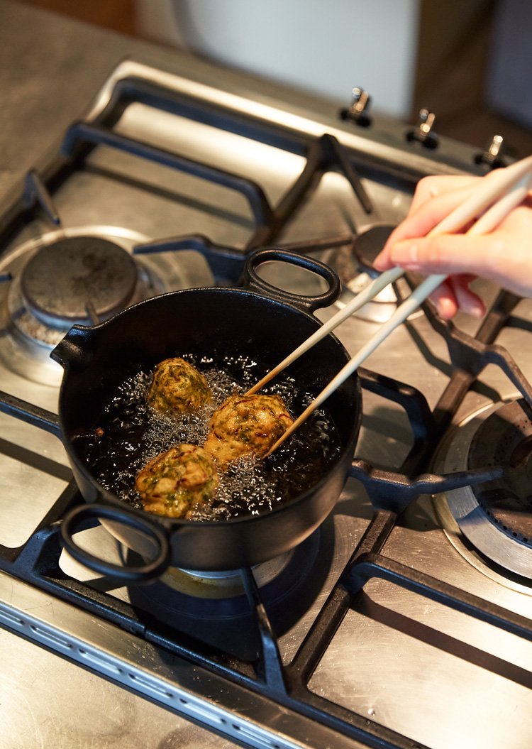 料理家 冷水希三子愛用 ゾウさん揚げ鍋 | LDKWARE