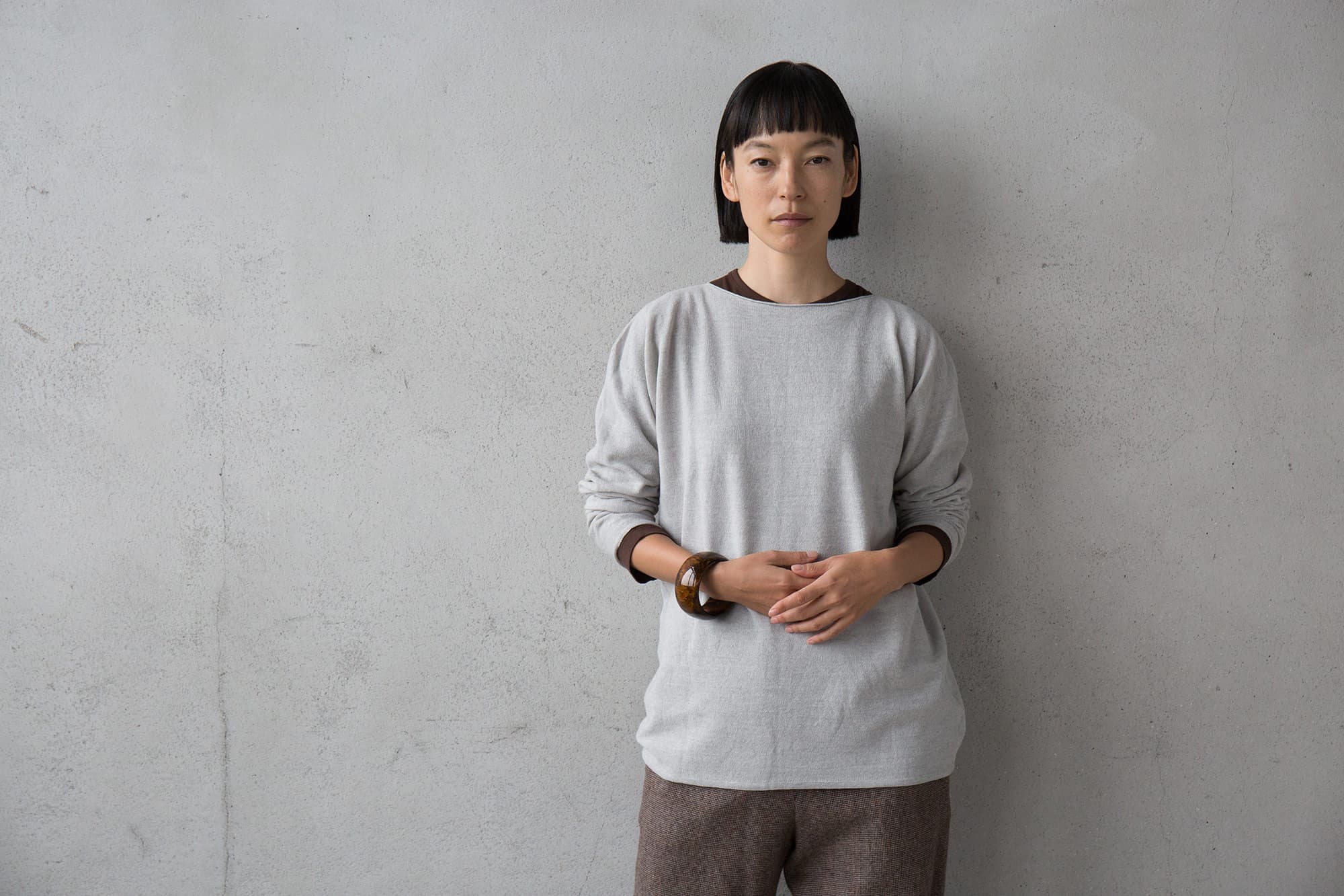 強撚ウールニット長袖 - MITTAN - ほぼ日刊イトイ新聞