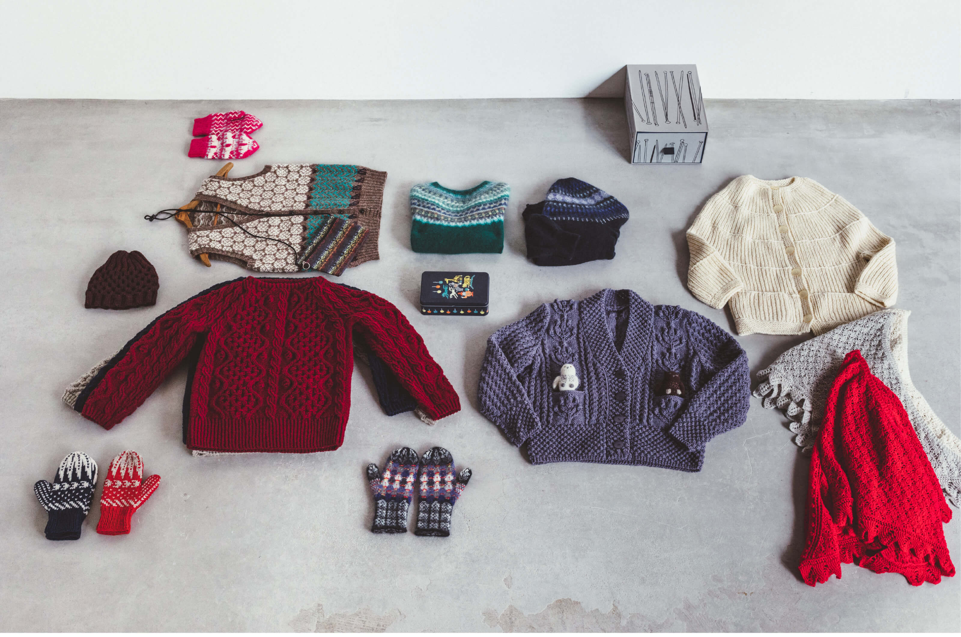 miknits 棒針ケース ニードルケース 三國万里子 ミクニッツ ほぼ日