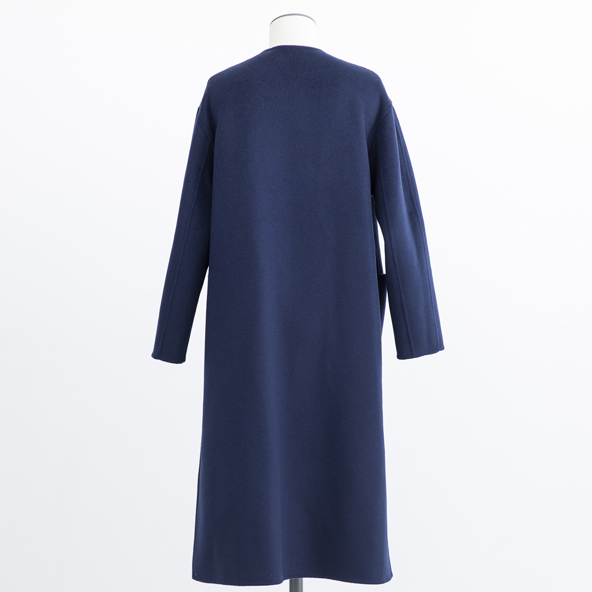 HARRISS GRACE カシミヤリバーシブル ノーカラーコート - Hello! Good