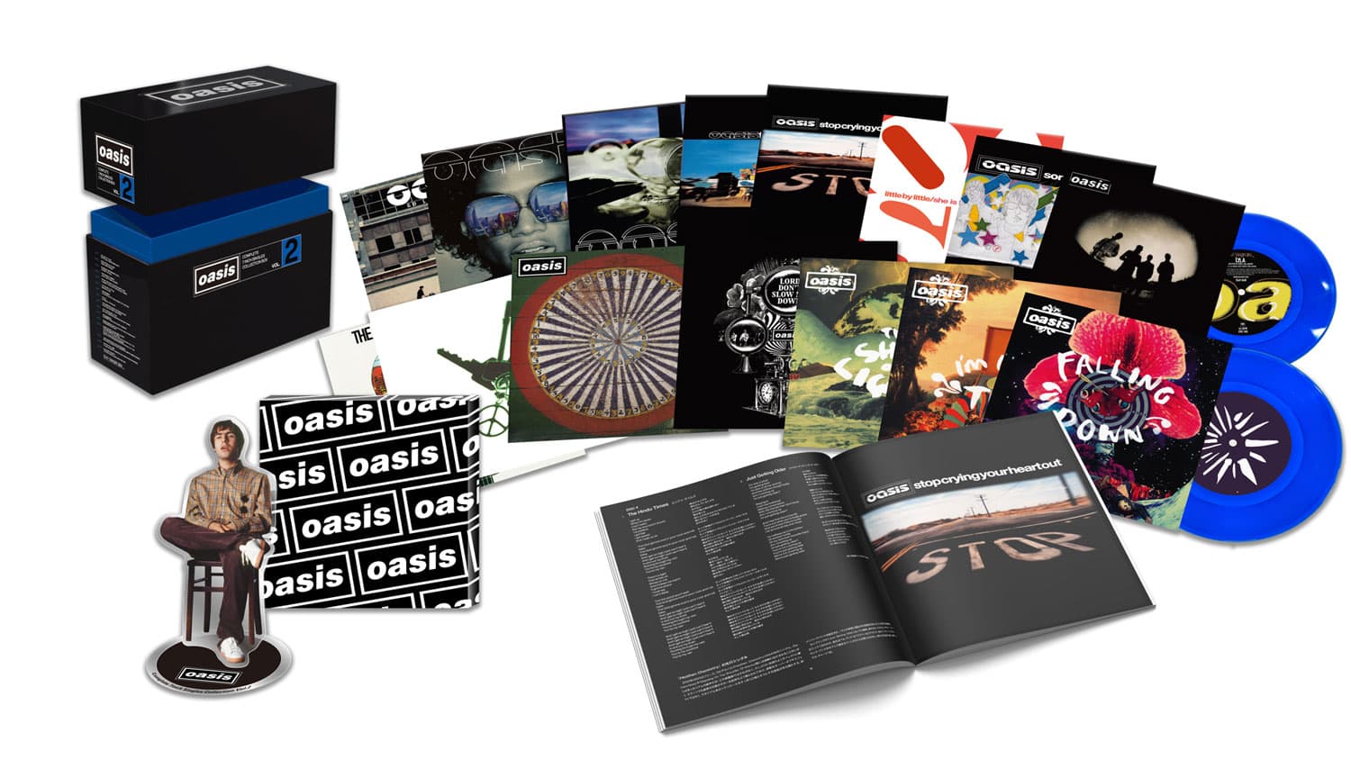 oasis デビュー30周年記念！を完全網羅したコンプリートBOXが登場