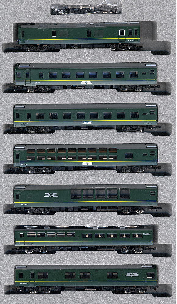 TOMIX 92623 JR24系 25形 特急寝台客車 トワイライトエクスプレス 7両