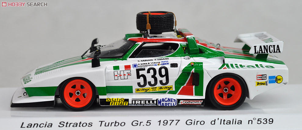 ランチア ストラトス ターボ Gr.5 1977年ジロ・デ・イタリア #539
