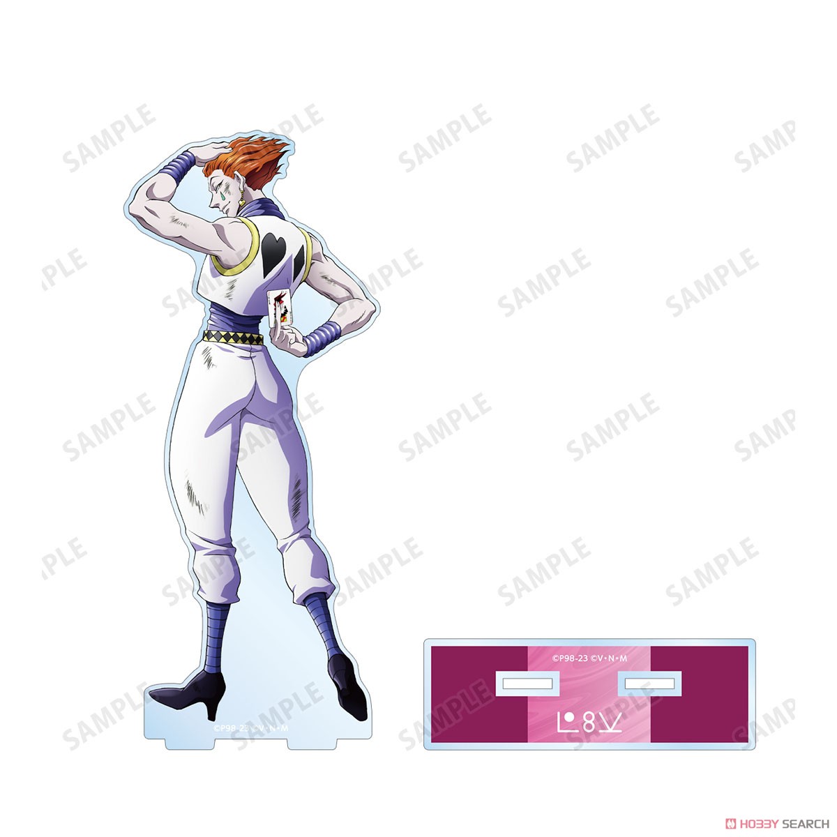 HUNTER×HUNTER 描き下ろし ヒソカ 戦う背中ver. BIGアクリルスタンド