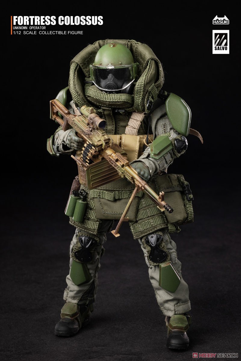 SALVOシリーズ BLACK OPS SA02 フォートレス・コロッサス (フィギュア