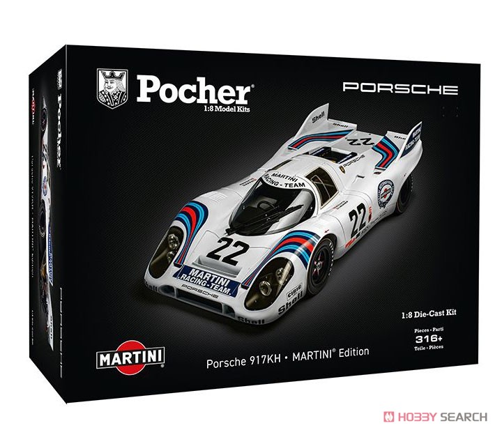 ポルシェ 917KH マルティニ エディション 組立キット (ミニカー