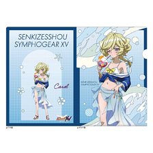 戦姫絶唱シンフォギアXV 描き下ろしクリアファイル(マリア/マリン