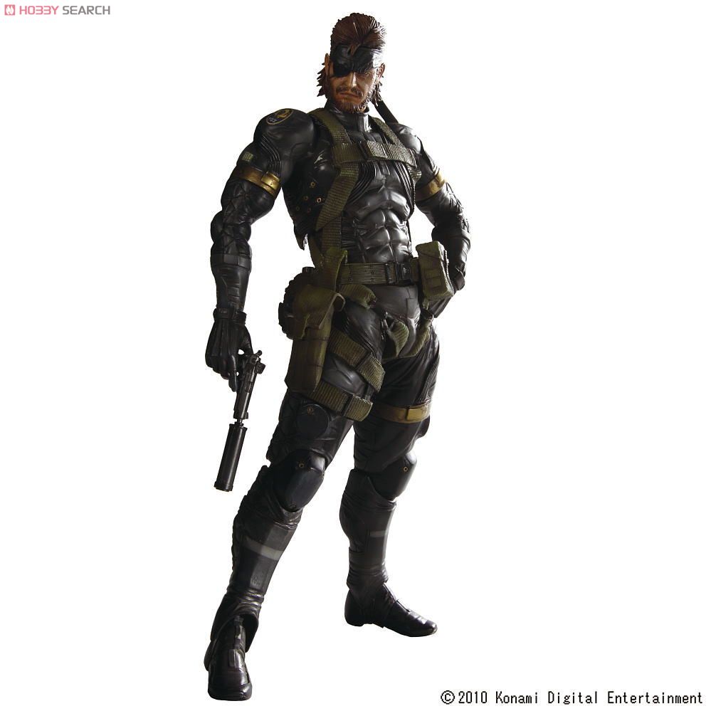 Metal Gear Solid Peace Walker Play Arts Kai Snake Sneaking Suit