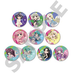 カラフルピーチ ラメキラカンバッジコレクション ダイナー (11個セット