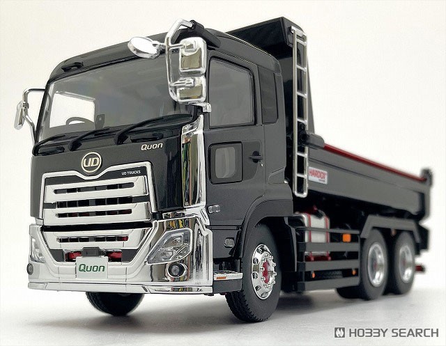 UD TRUCKS QUON KYOKUTO Dump (Black) (Diecast Car) - HobbySearch