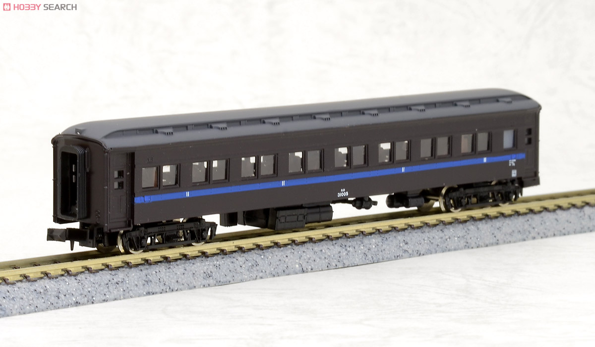 国鉄 20m級旧型客車 急行列車8輛セット (ぶどう色1号) (8両セット