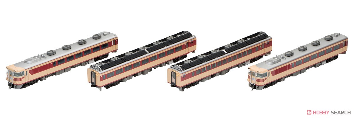 16番(HO) 国鉄 キハ181系 特急ディーゼルカー 基本セット (基本・4両