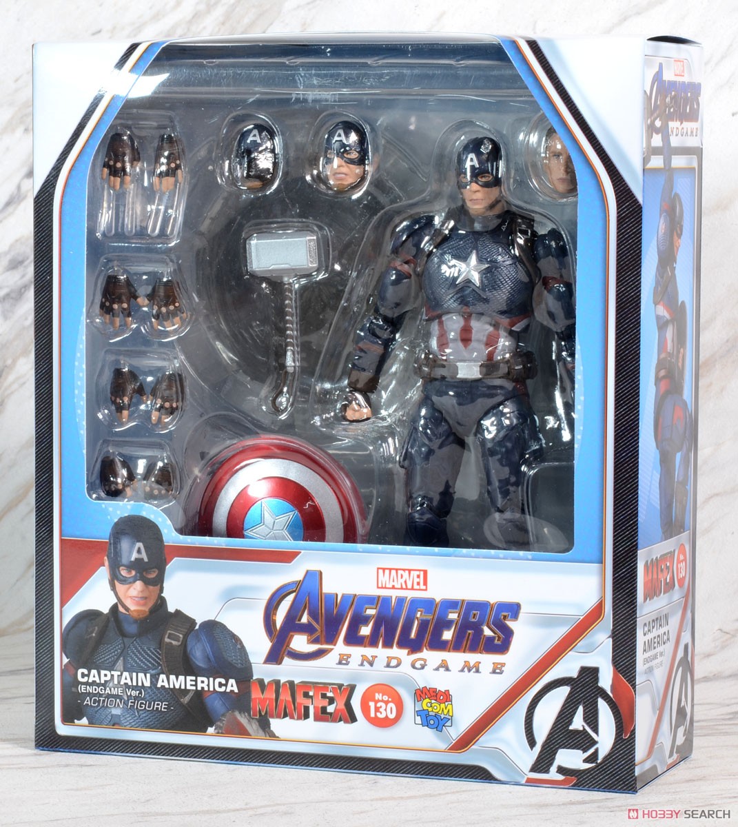 MAFEX No.130 CAPTAIN AMERICA (ENDGAME Ver.) (完成品) - ホビー