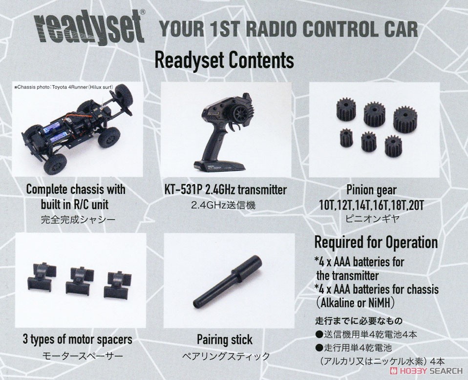 ミニッツ4×4 レディセット ランドローバー ディフェンダー 90 オート