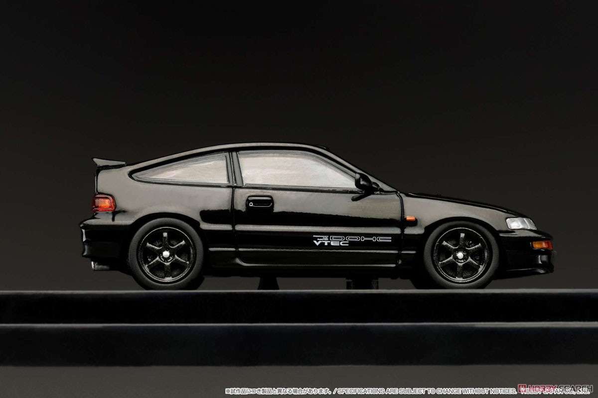 ホンダ CR-X SiR (EF8) JDM スタイル ブラック (ミニカー) - ホビー