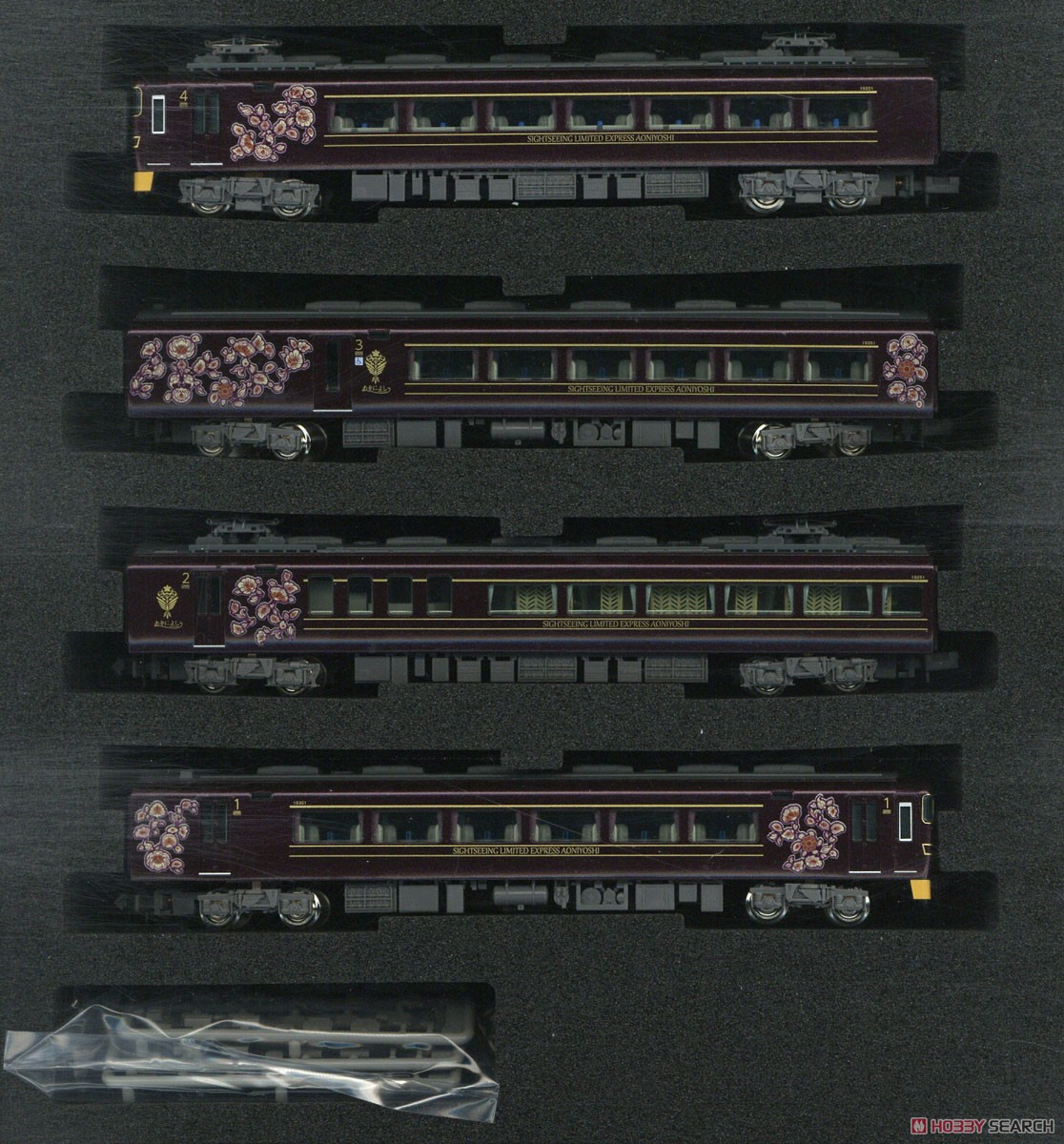 近鉄 19200系 観光特急「あをによし」 4両編成セット (動力付き) (4両