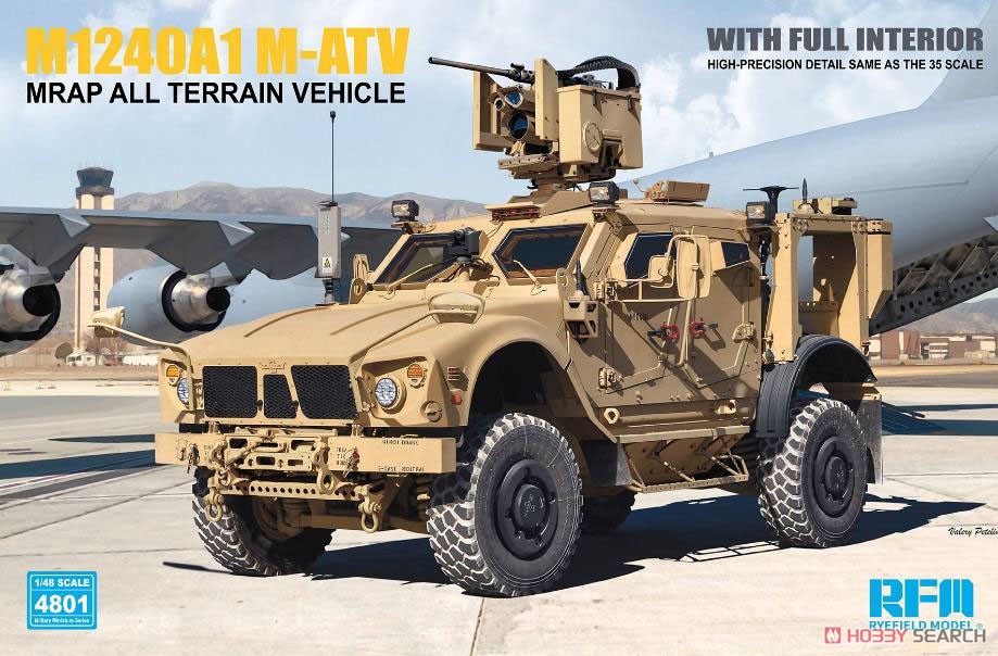 M1240A1 M-ATV MRAP w/フルインテリア (プラモデル) - ホビーサーチ