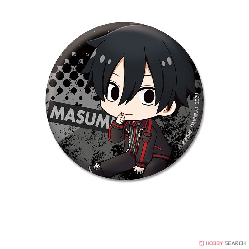 桃源暗鬼 TSUTAYA IP書店 淀川真澄 メタリック缶バッジ 3個 秋田書店