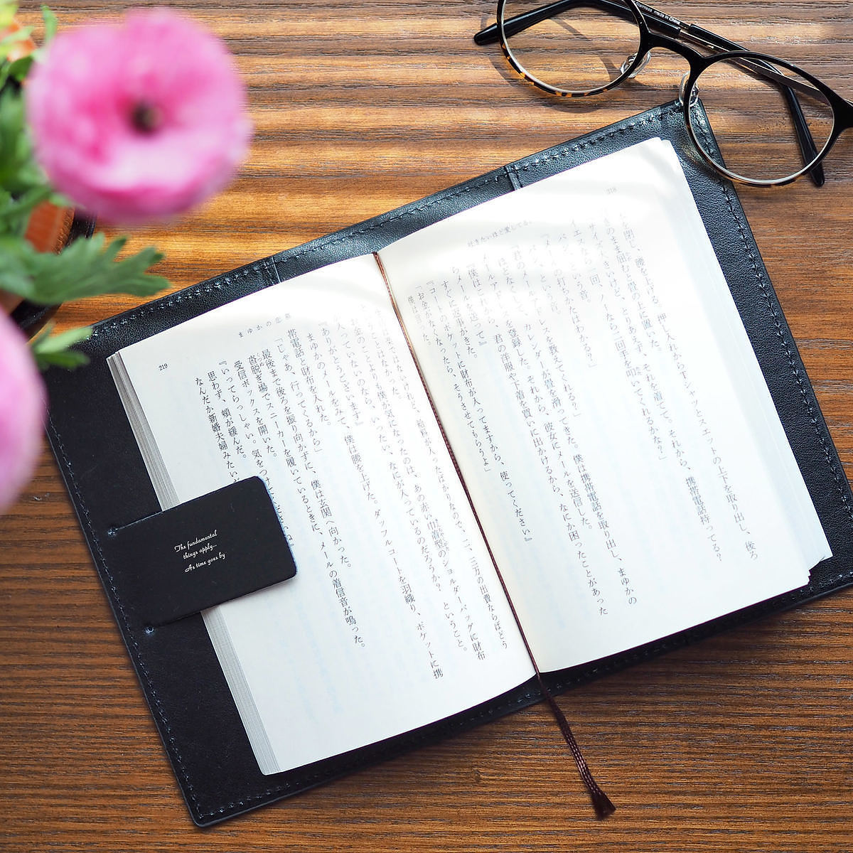 メモリー㉒ブックカバー ボルボ・文庫本ブックカバー