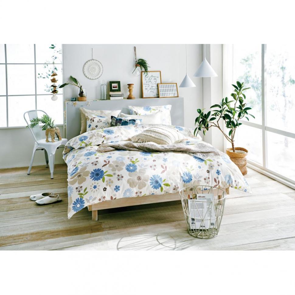 掛けふとんカバー シングルロング DU-116 BU | TWO-ONE STYLEネット