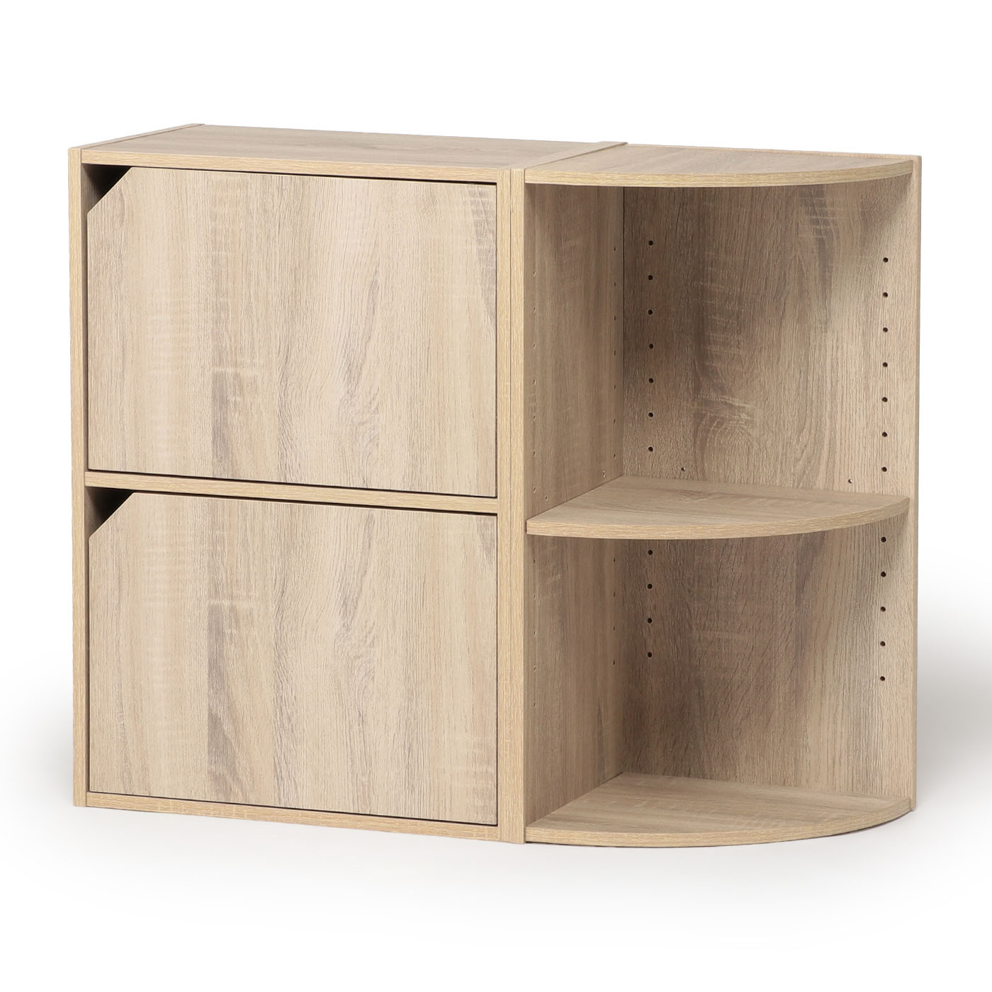 ピタッと収納ボックス Nピタボ2D OAK | TWO-ONE STYLEネット