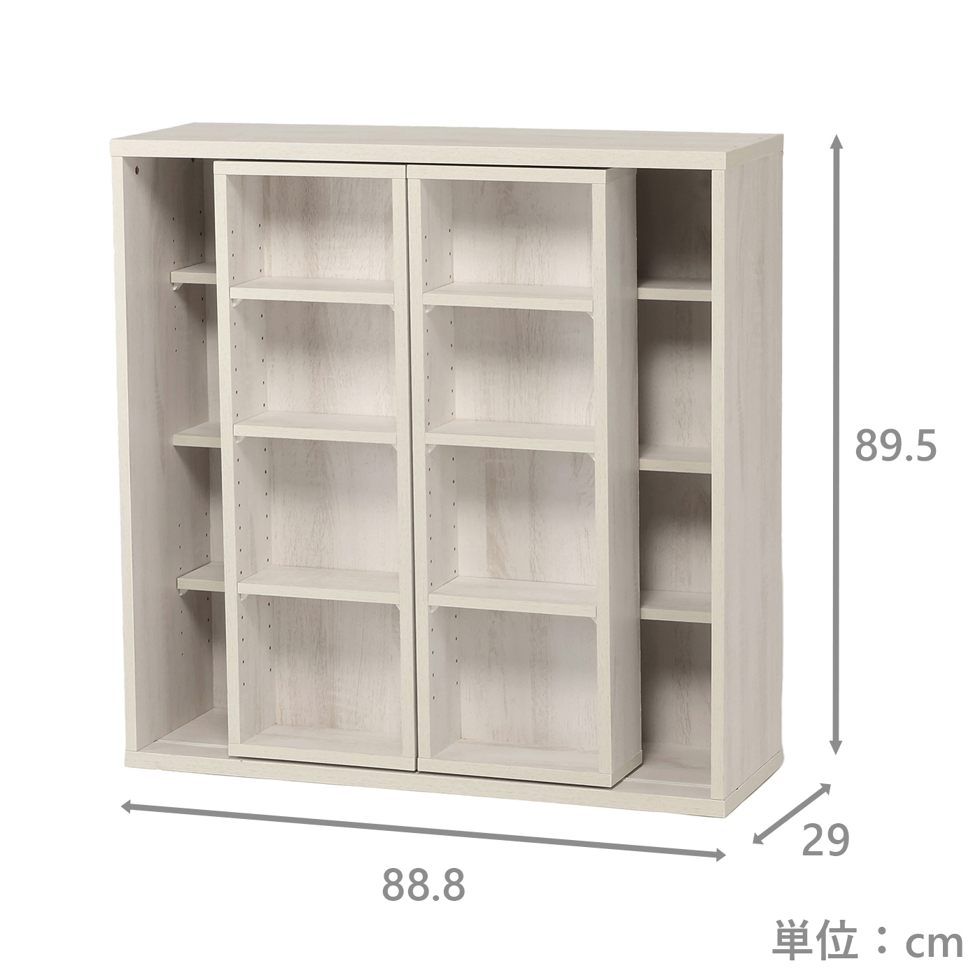 スライドラック NSアース90SL WHW | TWO-ONE STYLEネット