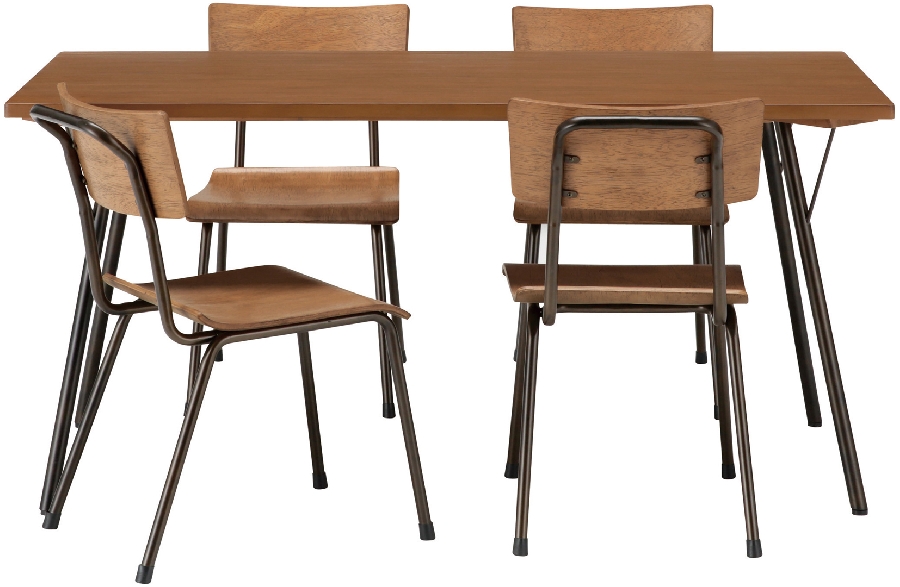 ダイニング5点セット ハドソン BR | TWO-ONE STYLEネット