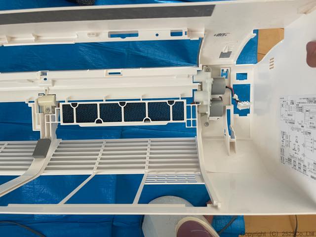 ダイキンAN28YCS 2021の分解掃除|お掃除機能付きエアコンクリーニング