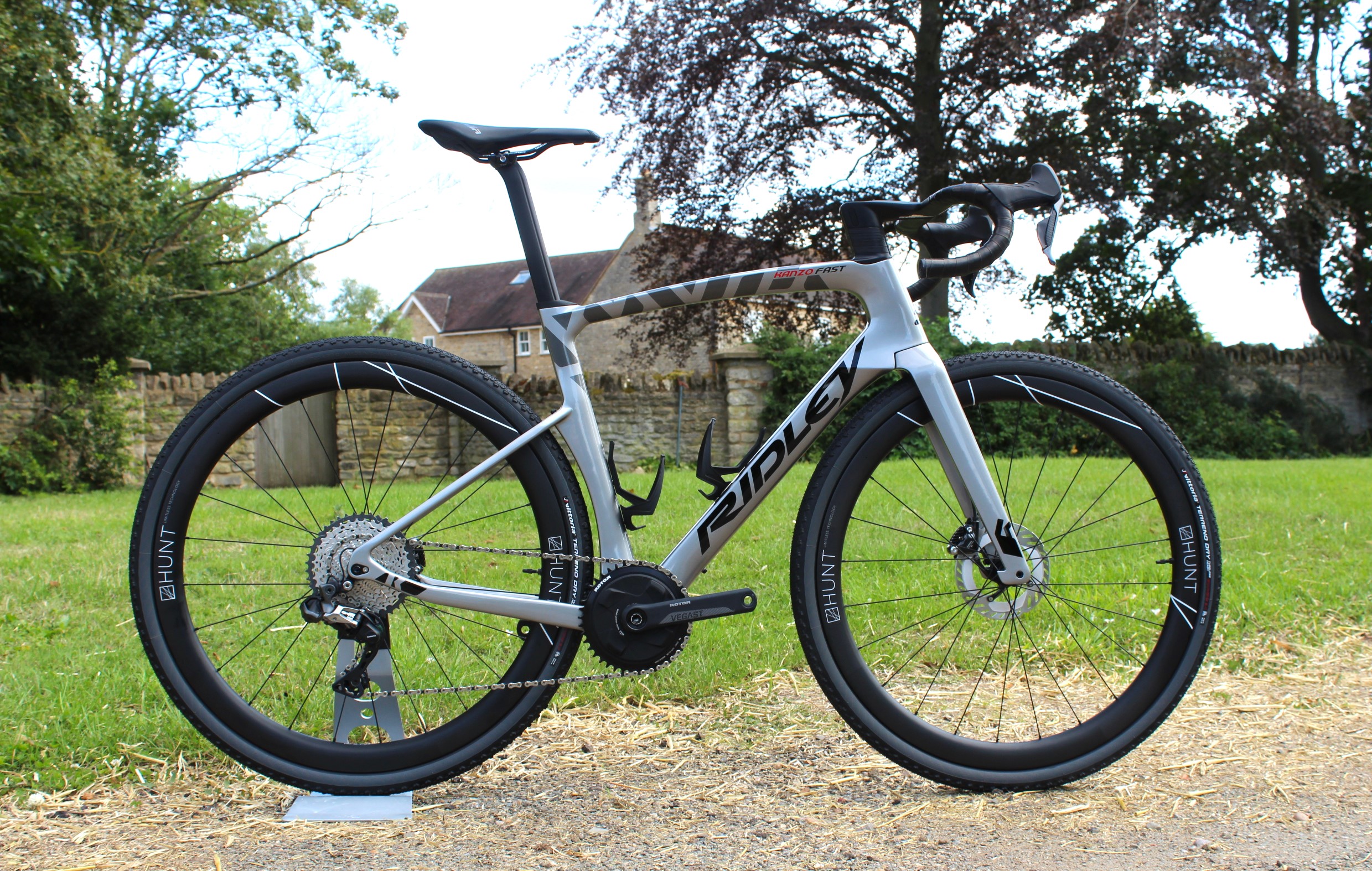 Ridley Kanzo Fast GRX Di2 x1 with Hunt Aerodynamicist Wheels Dream
