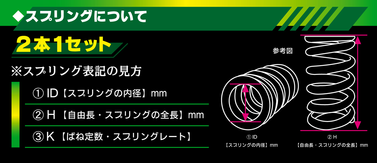 チャラバネ・ID66（65-66兼用）-H170 商品詳細 広島県東広島市西条町の