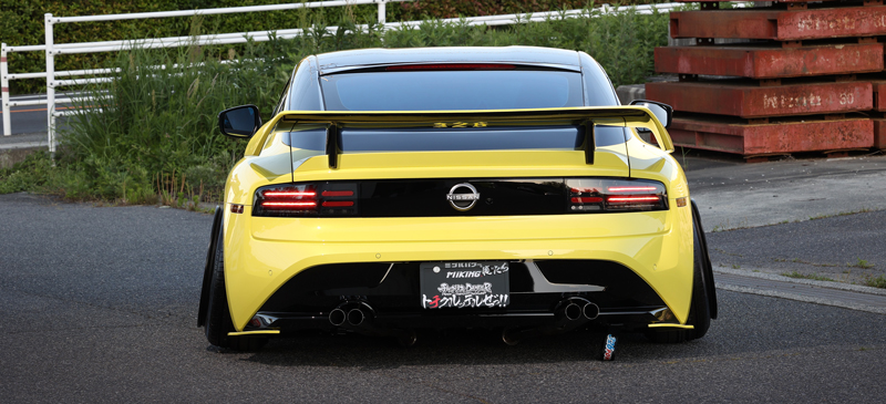 満力ウイング】 RZ34/400Z FAIRLADY Z専用品（ロゴ有り） 商品詳細