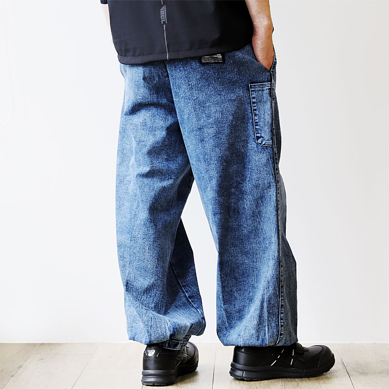 寅壱 8922-406 デニムニッカズボン ケミカルストーンウォッシュ 商品