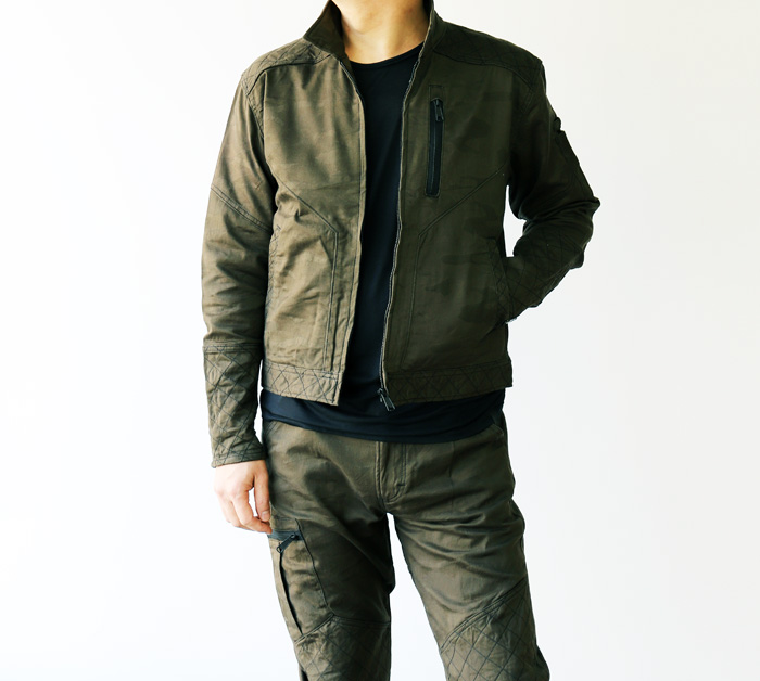 K-ZOC ケイゾック 迷彩柄スライダージャケット GKW-1911 商品詳細｜鳶