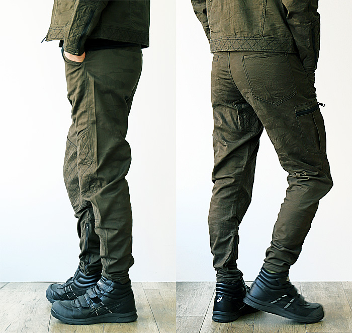 K-ZOC ケイゾック 迷彩柄スライダーパンツ GKW-1913 商品詳細｜鳶服 鳶