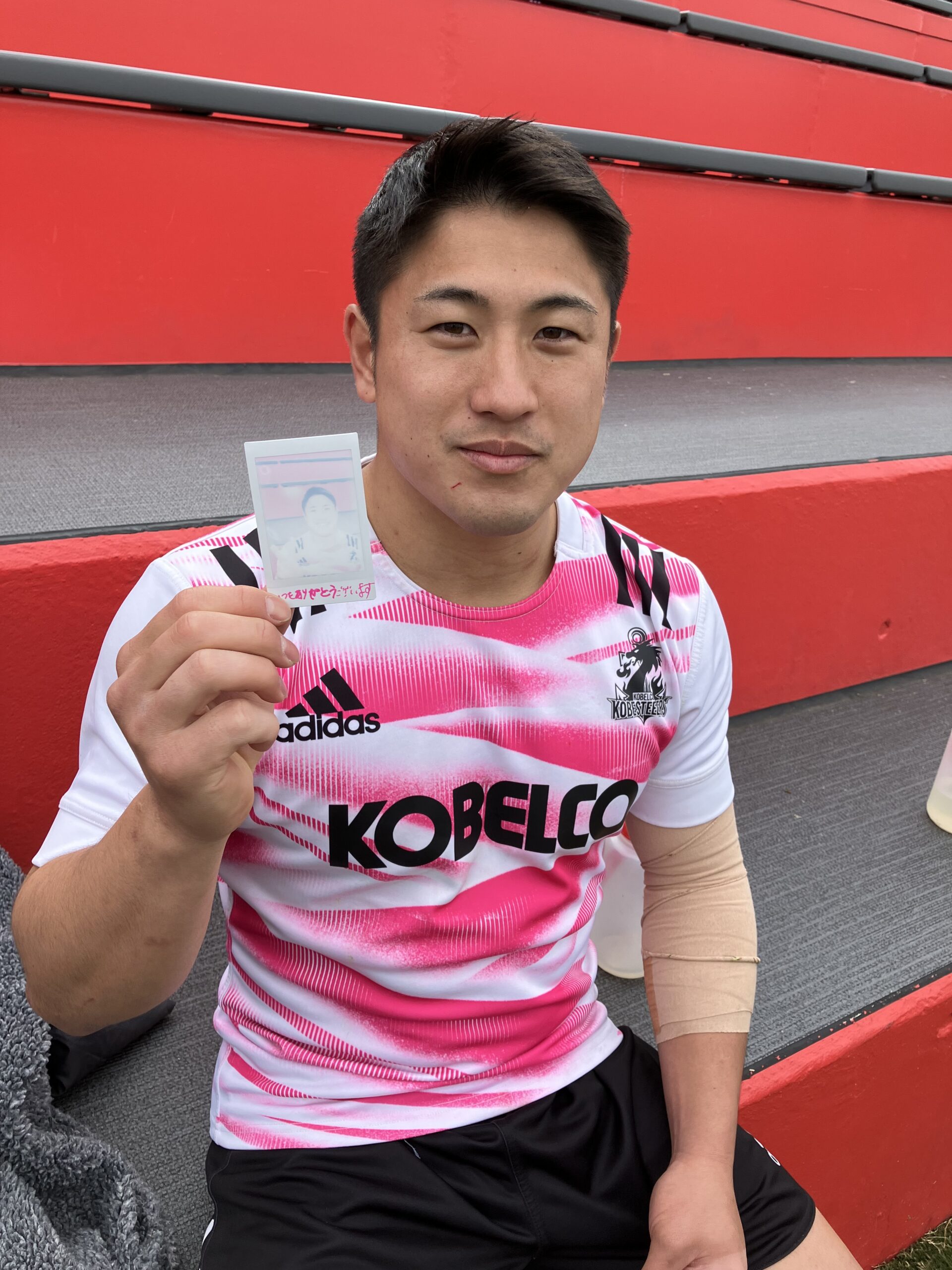 Nikeコベルコ神戸スティーラーズベンチコートXL☆レア美品☆神戸製鋼