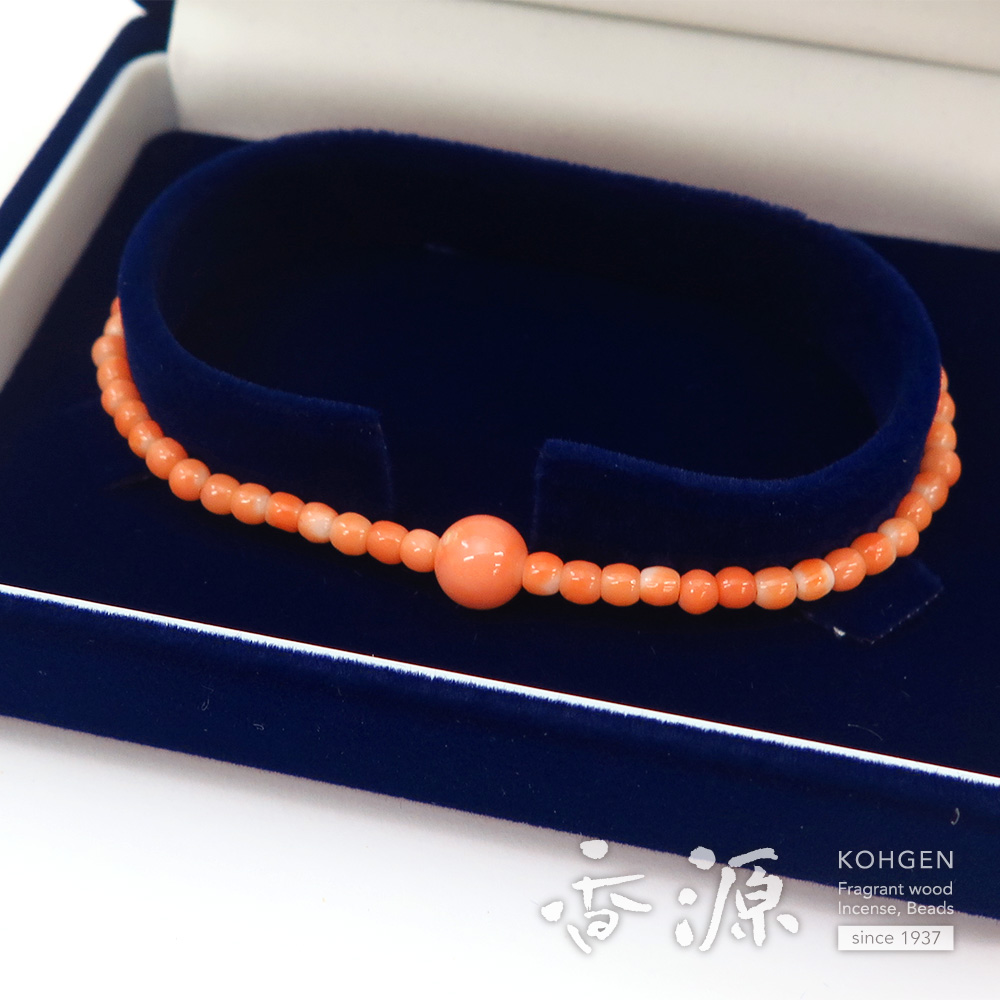 桃珊瑚 ブレスレット 限定品 No.8 の通販 - お香専門店香源