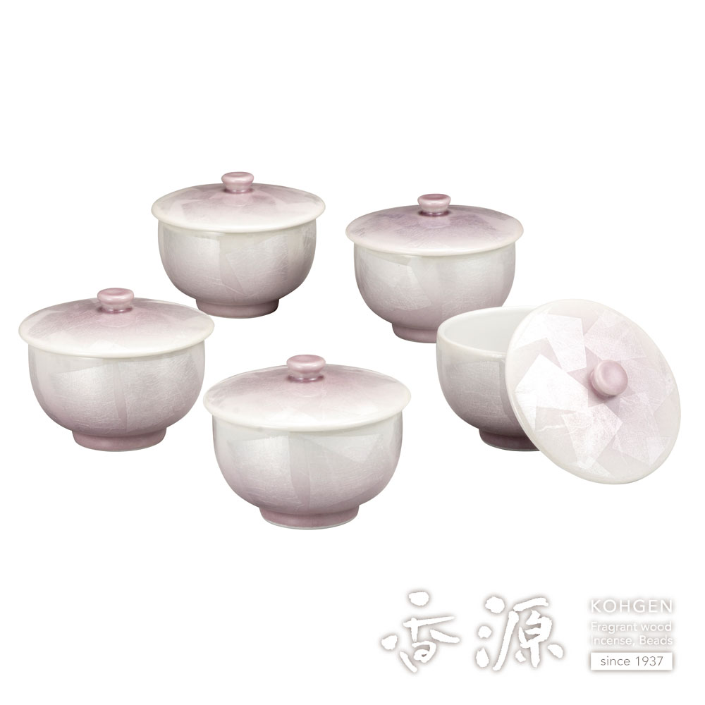 九谷焼の通販｜汲出揃（湯呑5客セット） - お香専門店 香源