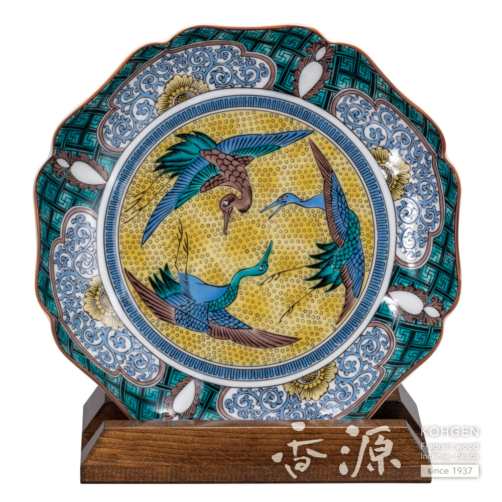 九谷焼 7号皿 吉田屋の通販 - お香専門店香源