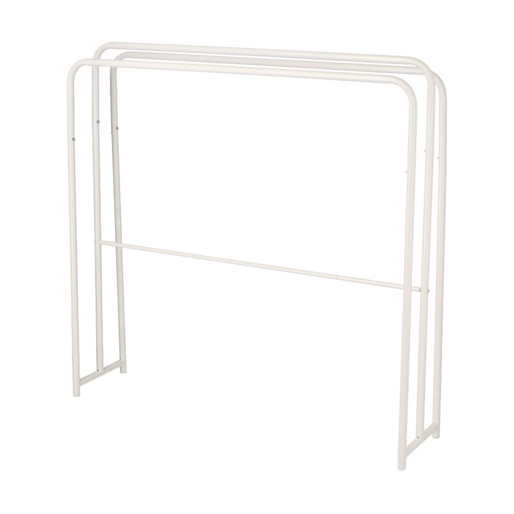 LIFELEX 大判も干せる室内タオル干し ホワイト WH21－8871