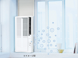 ルームエアコン（冷房除湿専用） KAW-1931/W｜窓用エアコン｜シーズン