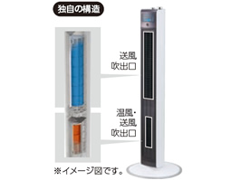 ホット＆クール ハイタワーファン KHF-1287/W｜ホット＆クール